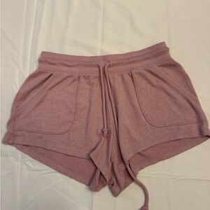 Aeropostale Mauve Pink Drawstring Lounge Shorts